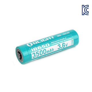 오라이트 KC인증 커스텀 18650 배터리 3500mAh